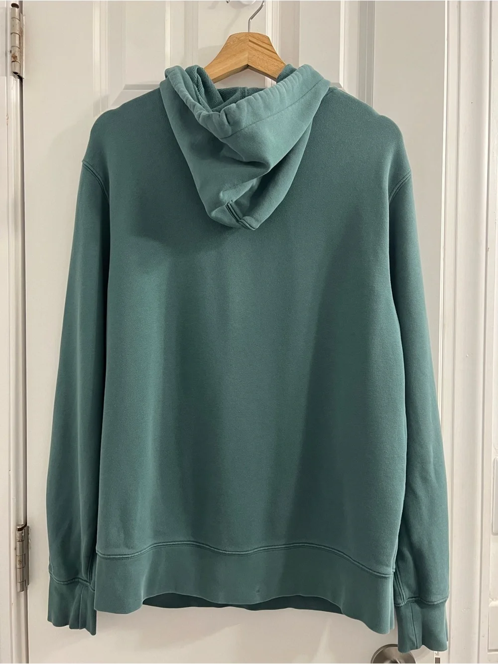 J. Crew Authentic Fleece Pullover Hoodie for Men- Large